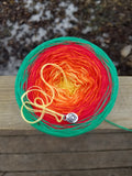 The Sun is Rising Gradient Yarn With Shimmer