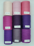Single Color Cotton Yarn with Shimmer Thread