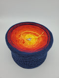 Walk Through Hell Gradient Yarn With Shimmer