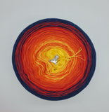 Walk Through Hell Gradient Yarn With Shimmer