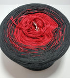 May Your Heart Be Strong (reverse) Gradient Yarn With Shimmer