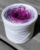 Abigail's Lullaby (inverse) Gradient Yarn With Shimmer
