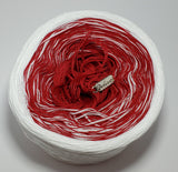 Queen of Hearts (reverse) Gradient Yarn With Shimmer