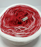 Queen of Hearts (reverse) Gradient Yarn With Shimmer