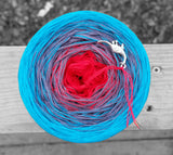 Rescue Gradient Yarn Avec Shimmer
