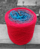 Rescue (reverse) Gradient Yarn With Shimmer
