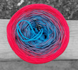 Rescue (reverse) Gradient Yarn With Shimmer