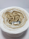 Suspending Gravity (reverse) Gradient Yarn With Shimmer