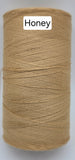Single Color Cotton Yarn with Shimmer Thread