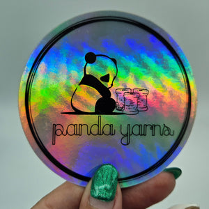 Panda Yarns Holographic Sticker