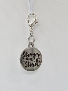 COMING SOON - "Stronger Than The Storm" Stitch Marker