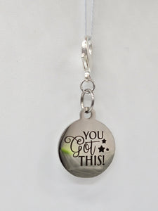 "You Got This" Stitch Marker