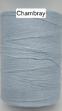 Single Color Cotton Yarn with Shimmer Thread
