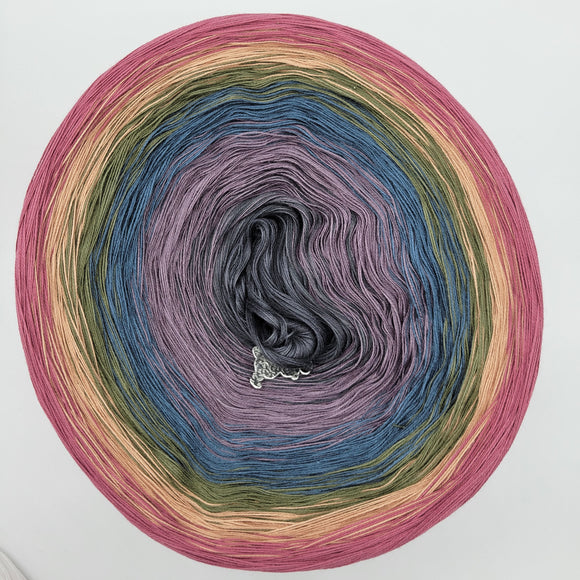Mélange de chaos et d'art (inverse) Gradient Yarn