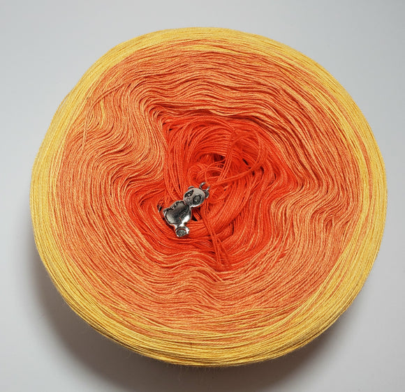 Begin Your Day With Laughter (reverse) Gradient Yarn