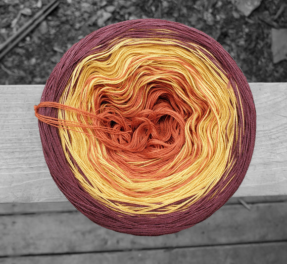 Carry You Home (reverse) Gradient Yarn With Shimmer
